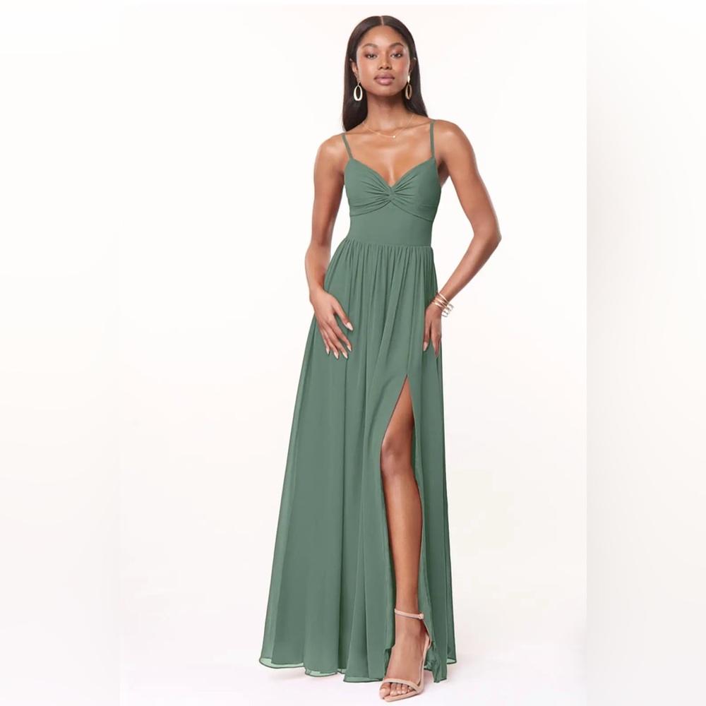Azazie Maxi Dress with Slit